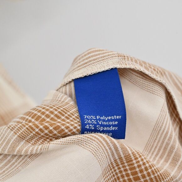 CARA SANTANA Jacket Womens Sz L She‎ Loves The Attention Plaid Print Trench Coat - Picture 10 of 15